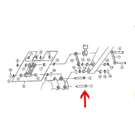 Aftermarket 160469A1 New Pin Fits Case-IH International Harvester Backhoe Model 9030B BAN90-0131